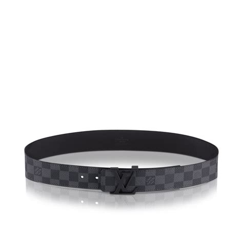 black checkered lv belt|louis vuitton belt damier black.